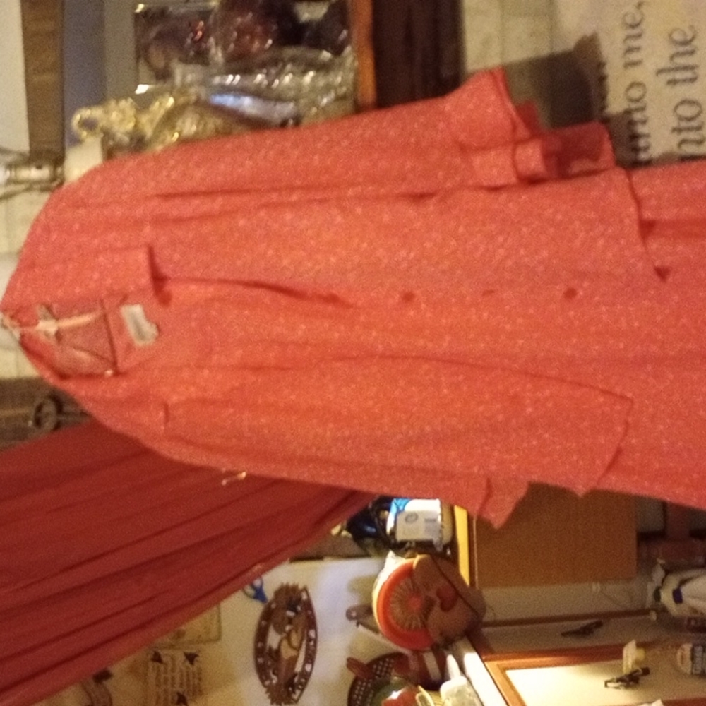 18W Studio 1  orange mingle 2pc Dress Set
